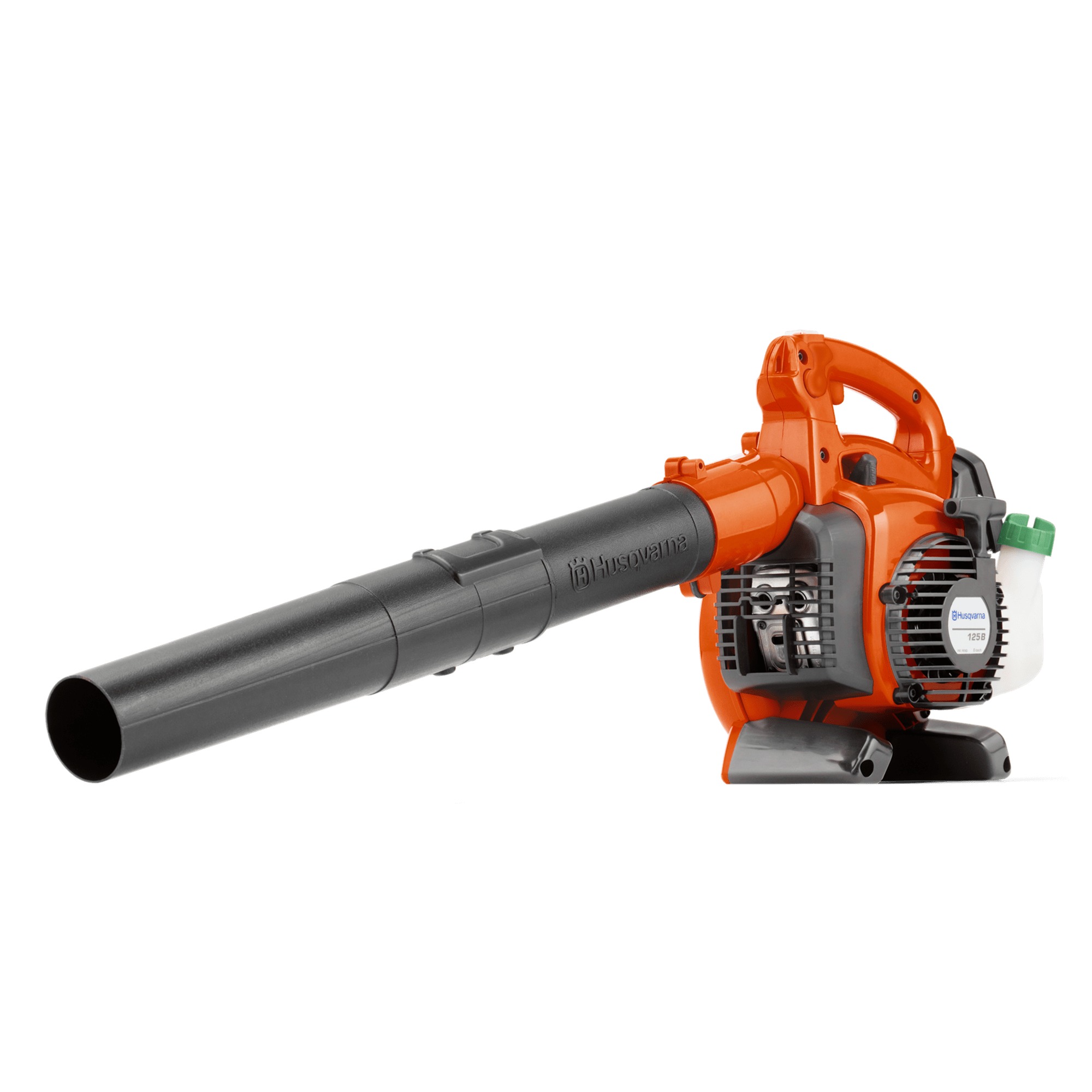 Husqvarna 125B 28cc Hand Held Leaf Blower, 1.1HP, 425 CFM / 170 MPH - Click Image to Close