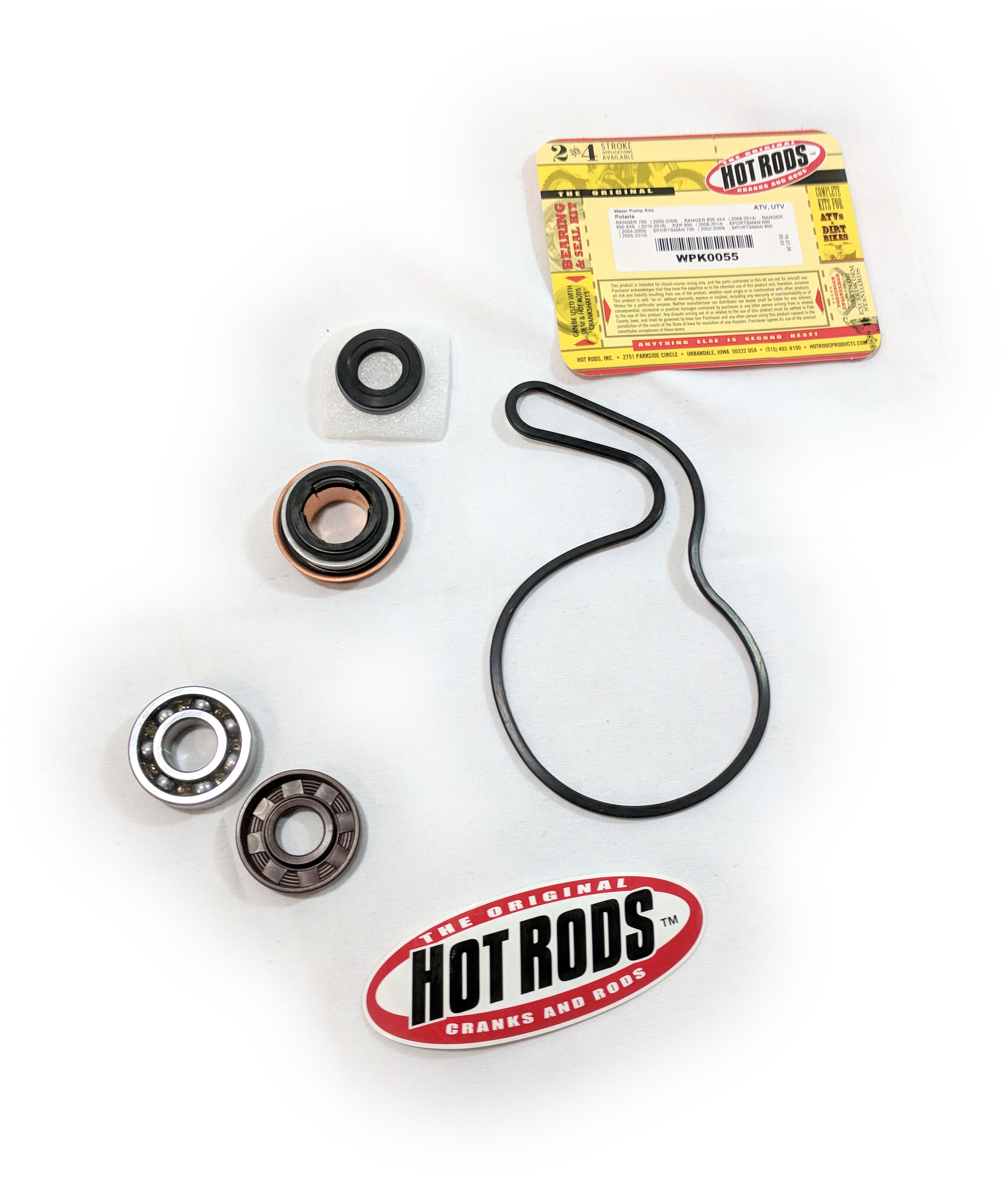 *NOS* Water Pump Rebuild Kit - Fits Polaris Ranger, RZR, Sportsman 700-800 Models - Click Image to Close