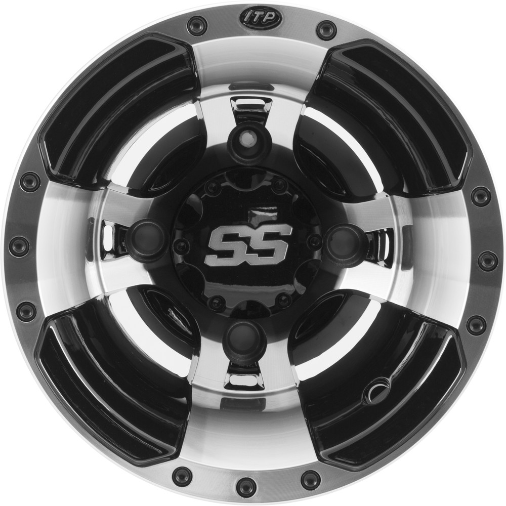 SS112 Machined Wheel 10x5 4/156 3+2 - ATV - Click Image to Close