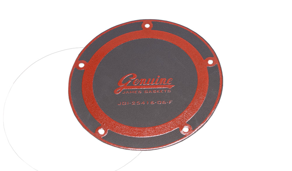 Single Clutch Derby Cover Gasket Foamet W/Bead - Click Image to Close