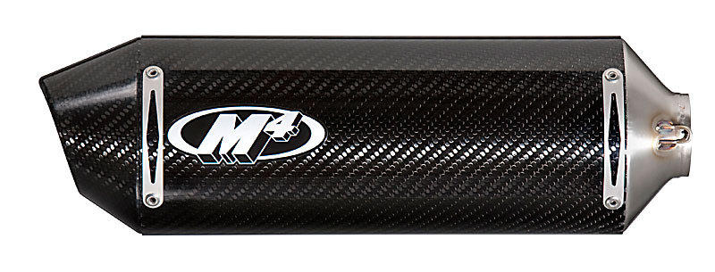 Carbon Fiber Full Exhaust w/ Stainless Tubing - For 05-06 Suzuki GSXR1000 - Click Image to Close