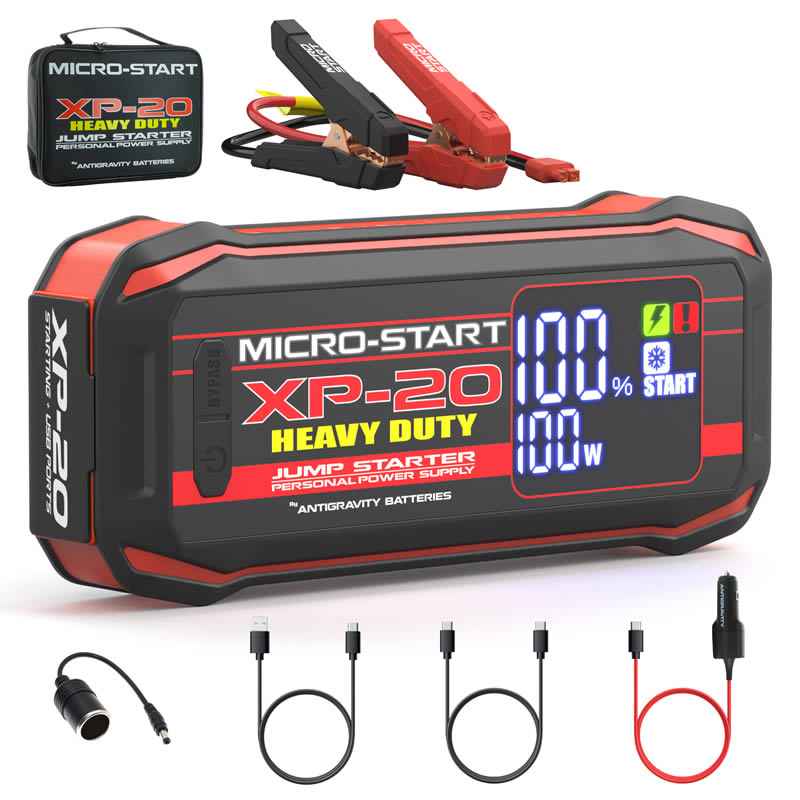 XP20 Heavy Duty Micro-Start Personal Power Supply & Jump Starter - Click Image to Close