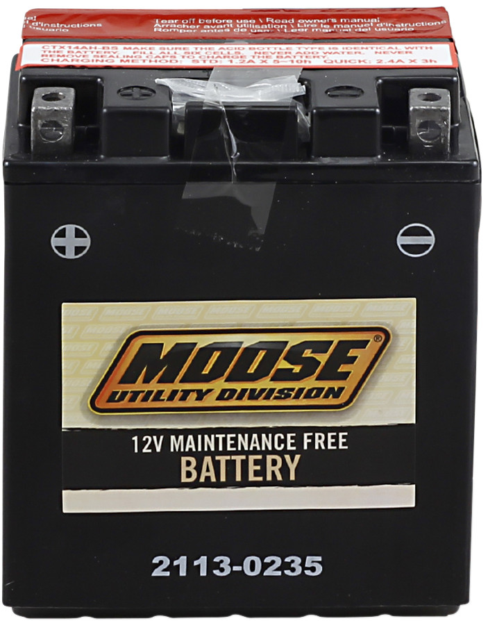 YTX AGM Maintenance Free Battery 210CCA 12V 12Ah - Replaces YTX14AH-BS - Click Image to Close