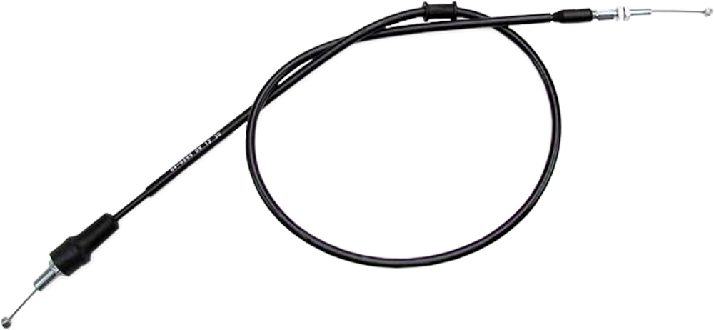 Black Vinyl Throttle Cable +2" - For 08-14 Kawasaki KFX450R - Click Image to Close