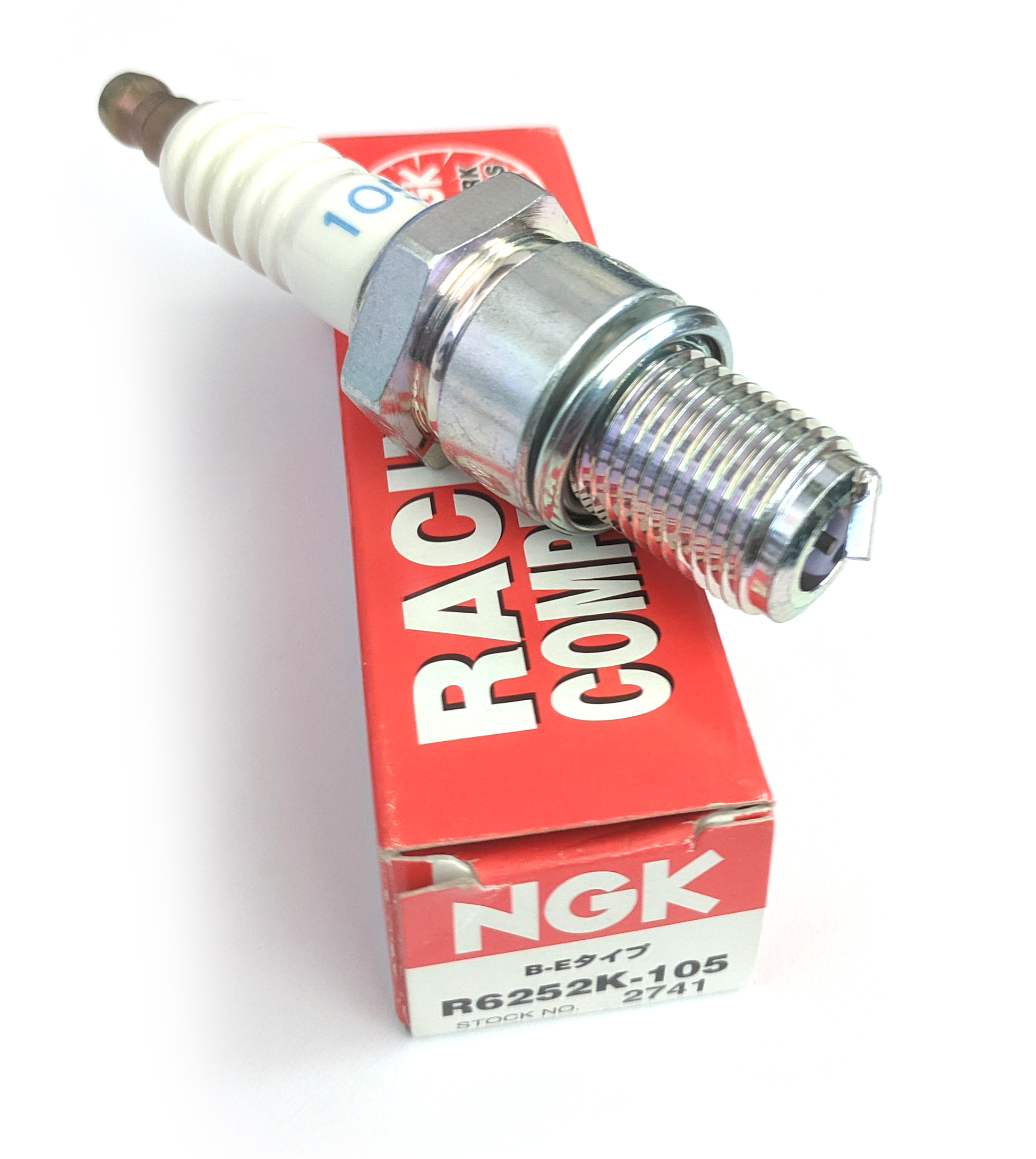 Racing Spark Plug R6252K-105 - For KX80/85/100/112 & 91-93 KX125 & RM100 - Click Image to Close