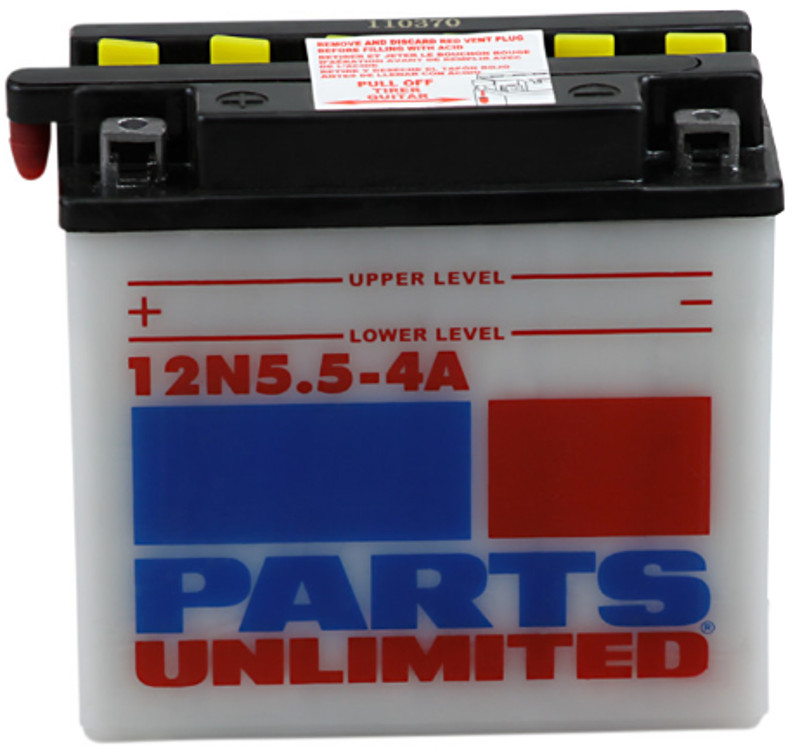 Battery 12V 5.5Ah - Replaces 12N5.5-4A - Click Image to Close