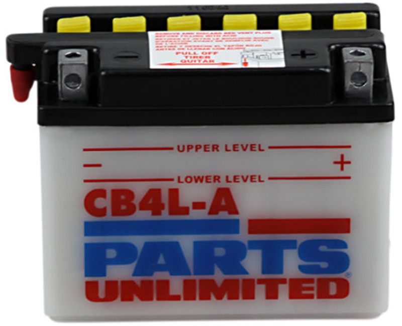 Heavy-Duty Battery 12V 4Ah - Replaces YB4L-A - Click Image to Close