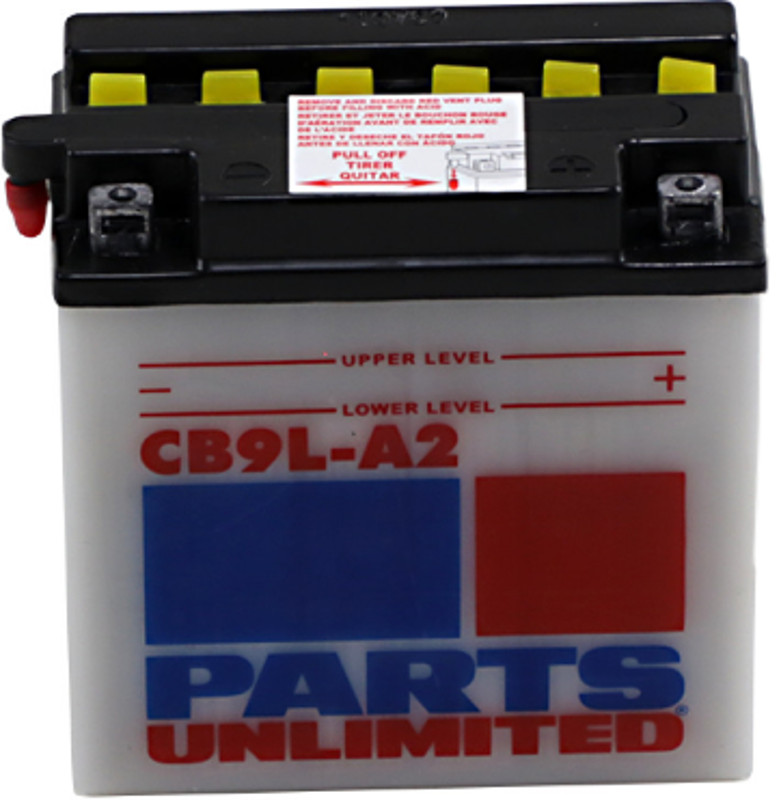 Heavy-Duty Battery 12V 9Ah - Replaces YB9L-A2 - Click Image to Close