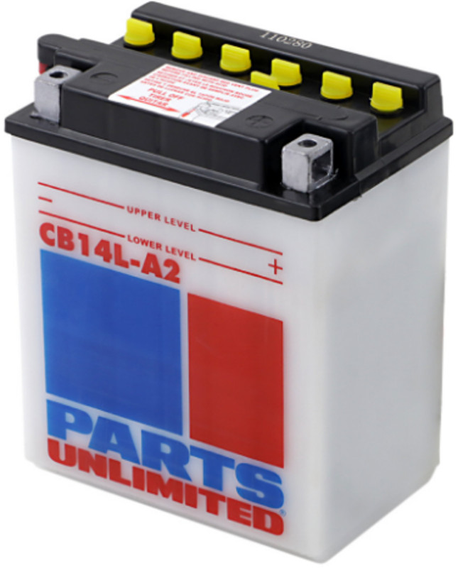 Heavy-Duty Battery 12V 14Ah - Replaces YB14L-A2 - Click Image to Close