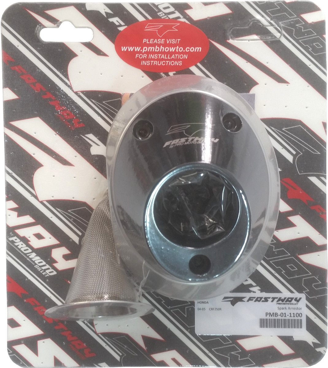 Exhaust Spark Exhaust End Cap - For 04-05 Honda CRF250R - Click Image to Close