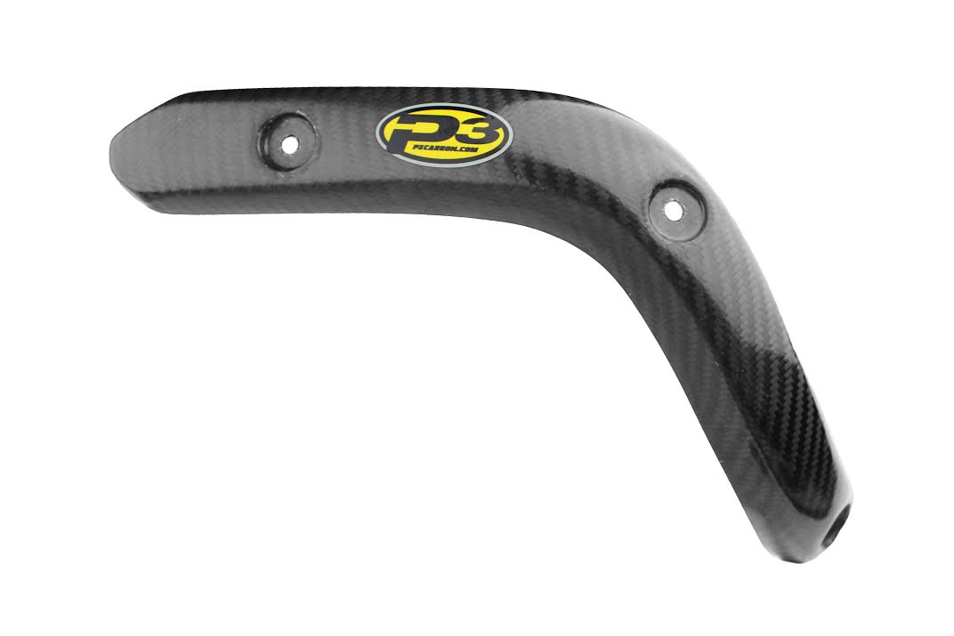 Carbon Fiber Header Heat Shield - For KTM EXCF XCFW Husqvarna FE 250 - Click Image to Close