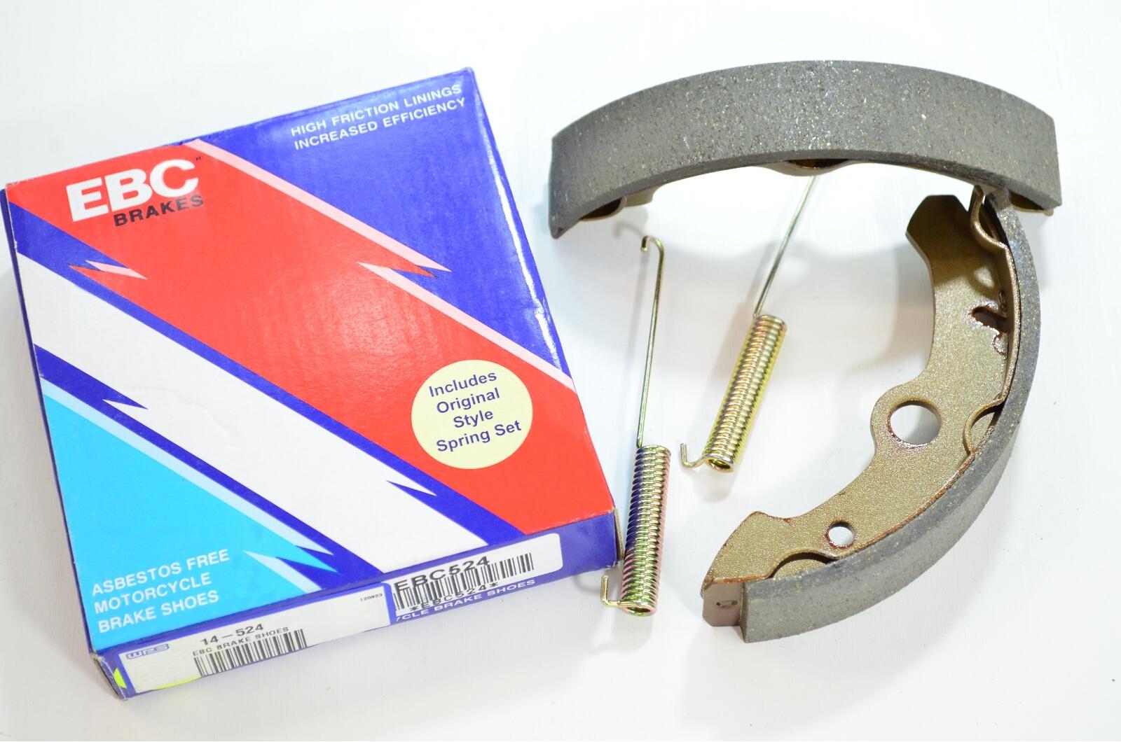 Front Organic Brake Shoes - For 89-98 Big Bear 350 & 93-99 Kodiak 400 - Click Image to Close