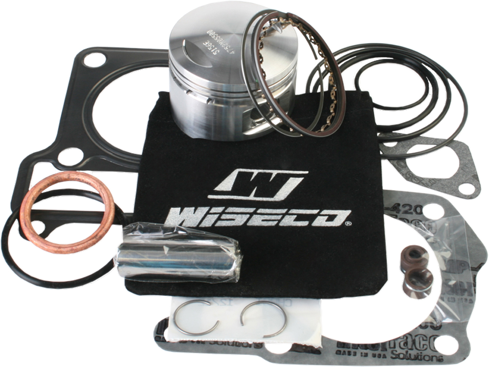 Top End Piston Kit 11:1 Compression - 55.00mm Bore (+1.00mm) - For 00-04 Yamaha TT-R125 - Click Image to Close