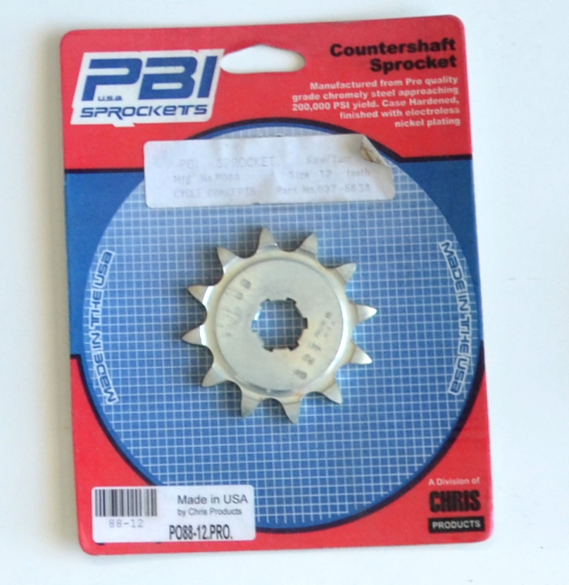 N.O.S. 14 TOOTH STEEL FRONT SPROCKET - Click Image to Close