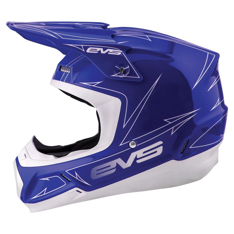 T5 Pinner Helmet Blue White - Small - Click Image to Close