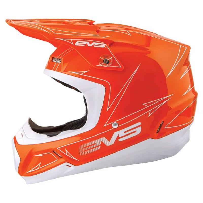 T5 Pinner Helmet Orange/White - Small - Click Image to Close