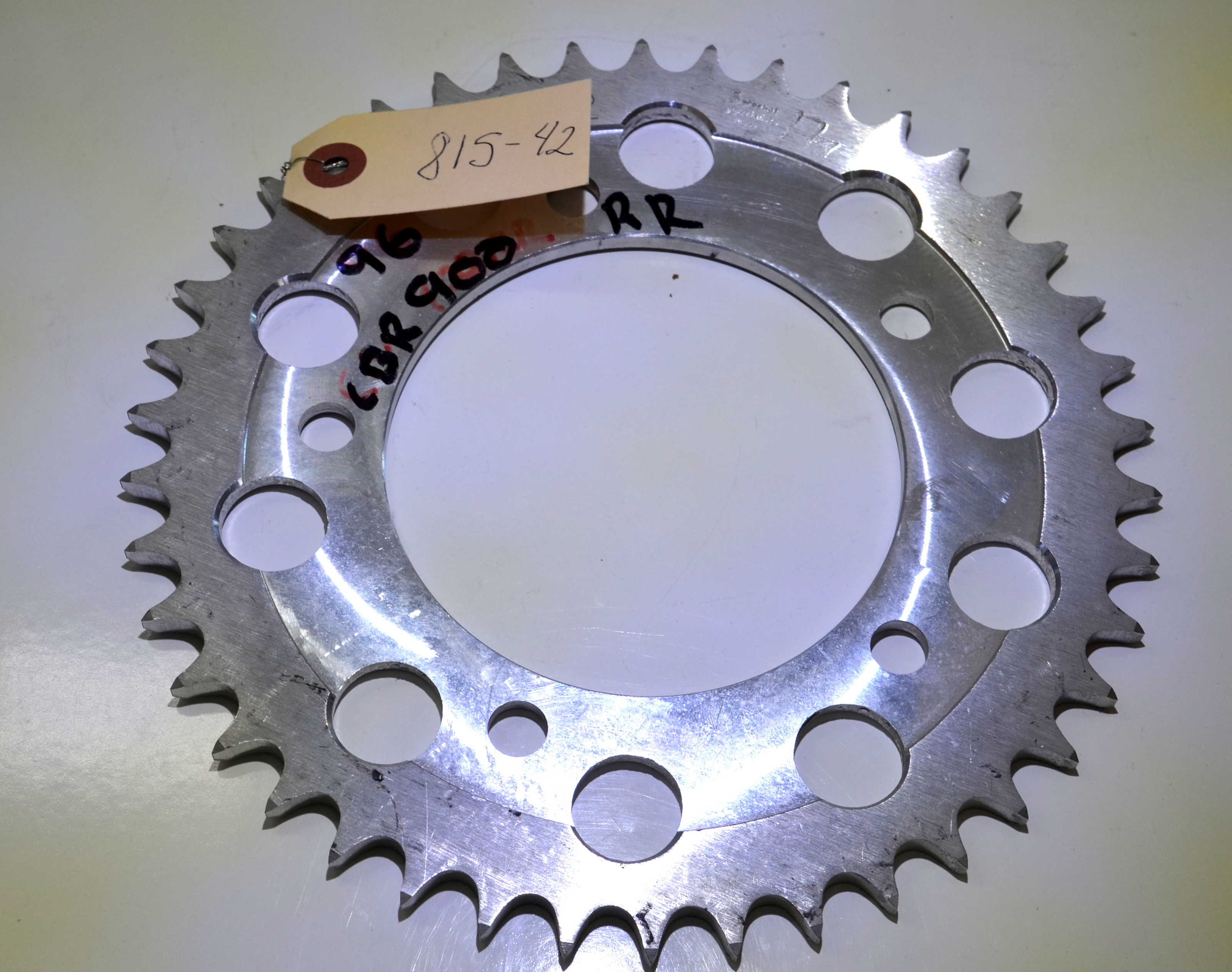 N.O.S. Rear Aluminum Sprocket 42T 520 for 96 CBR 900RR - Sprocket Specialists - Click Image to Close