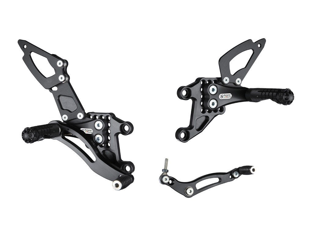 Adjustable Rearsets GP Shift Pattern - For 03-06 Honda CBR600RR - Click Image to Close