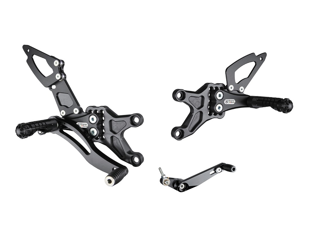 Adjustable Rearsets GP Shift Pattern - For 07-22 Honda CBR600RR - Click Image to Close