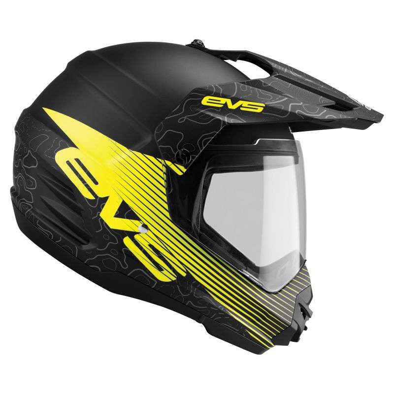 Dual Sport Helmet Venture Arise Matte Black - 2XL - Click Image to Close