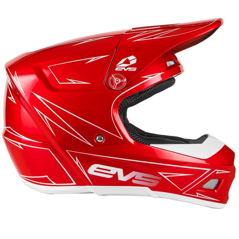 EVS T3 Pinner Helmet Red Youth - Large - Click Image to Close