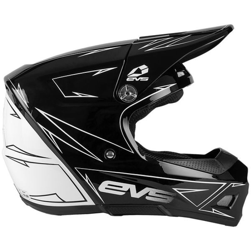 T3 Pinner Helmet 50-50 Black/White Youth - Medium - Click Image to Close