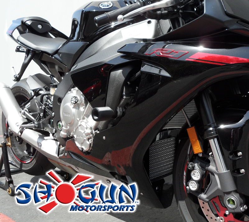 No Cut Black Slider Kit - Complete - For 15-18 Yamaha R1 - Click Image to Close