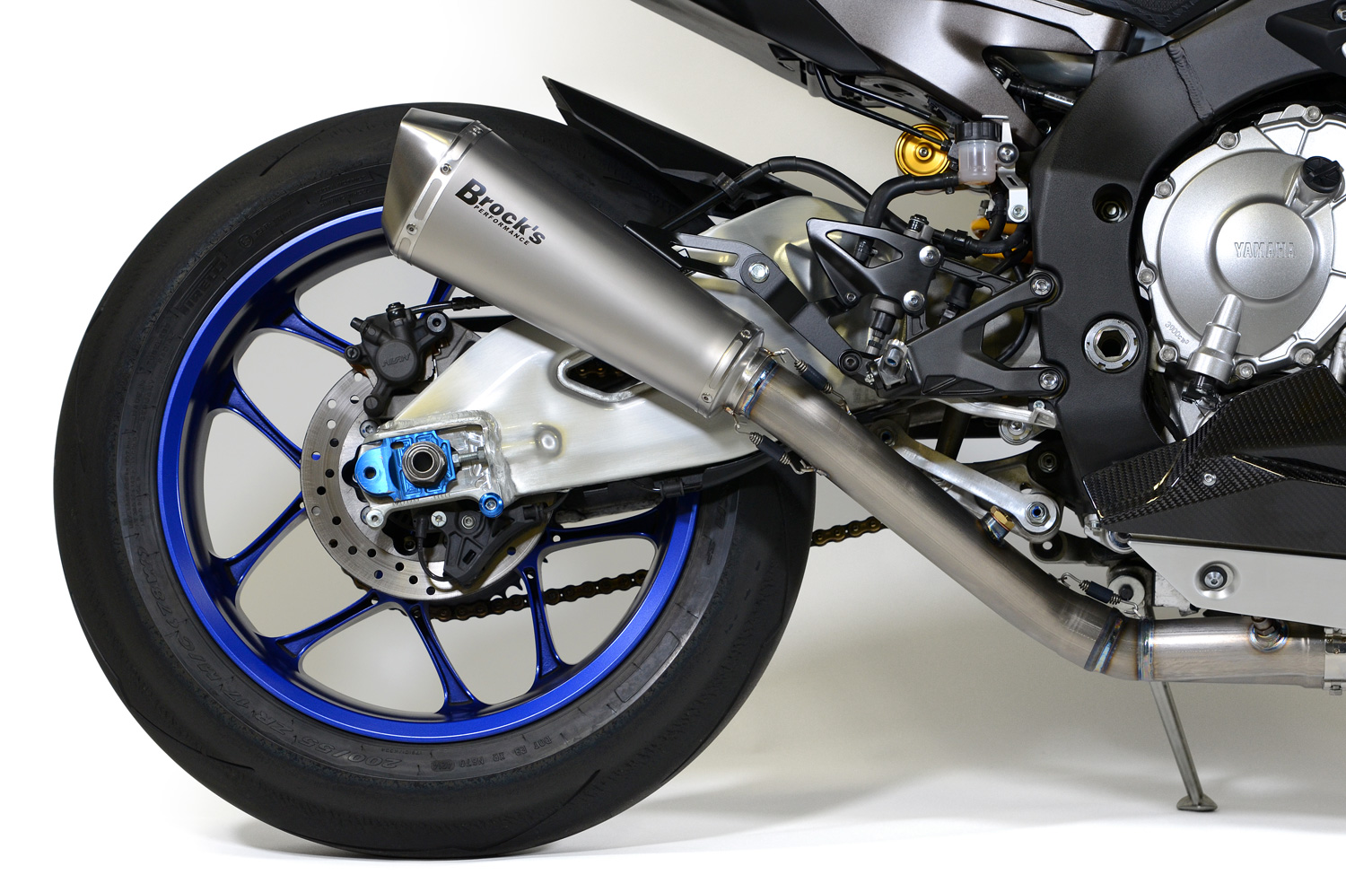 Predator Titanium 3/4 Slip On Exhaust - Yamaha R1 - Click Image to Close