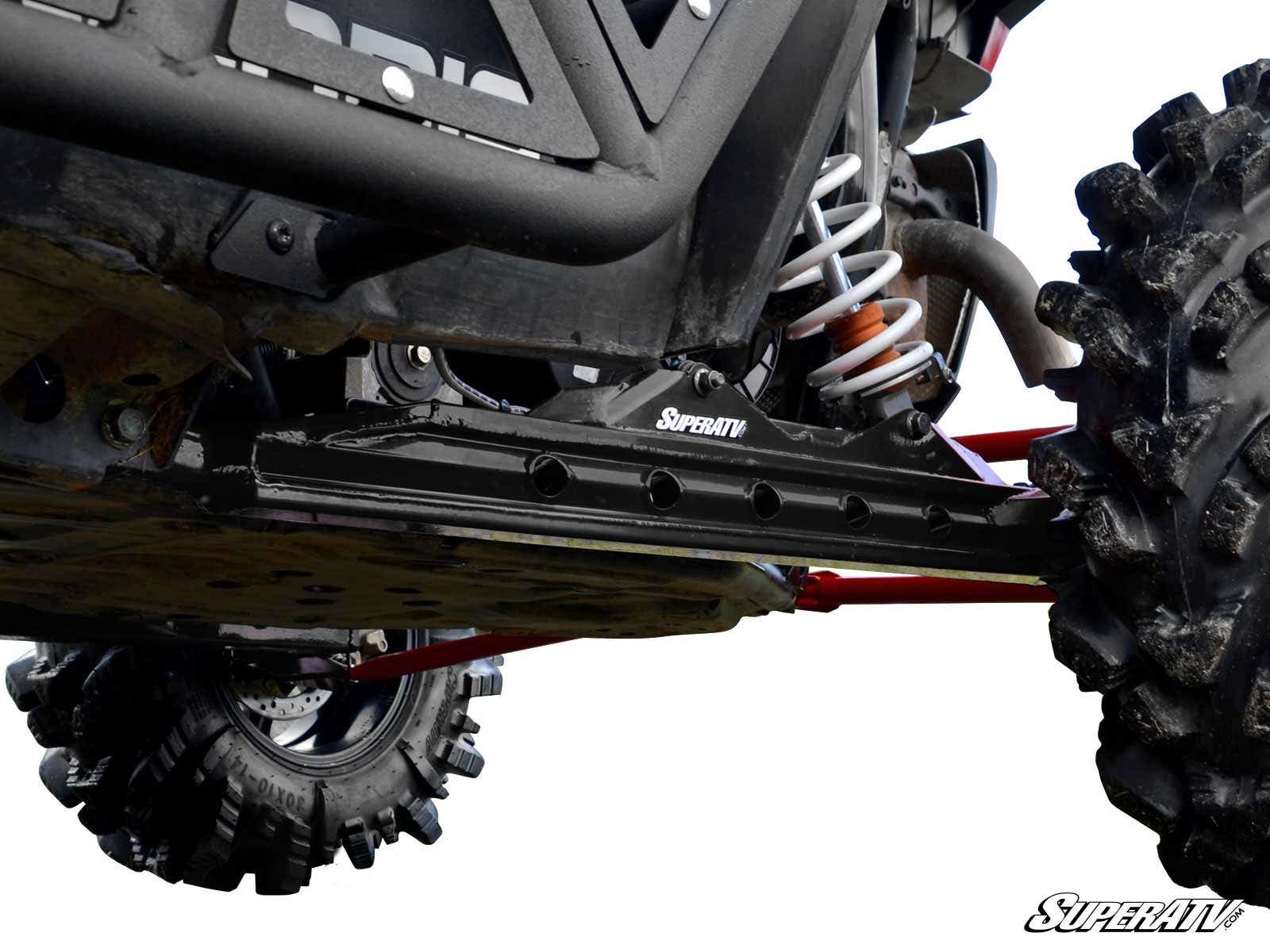 Trailing Arms 1" Rear Offset - Black - For 16-21 RZR XP Turbo - Click Image to Close