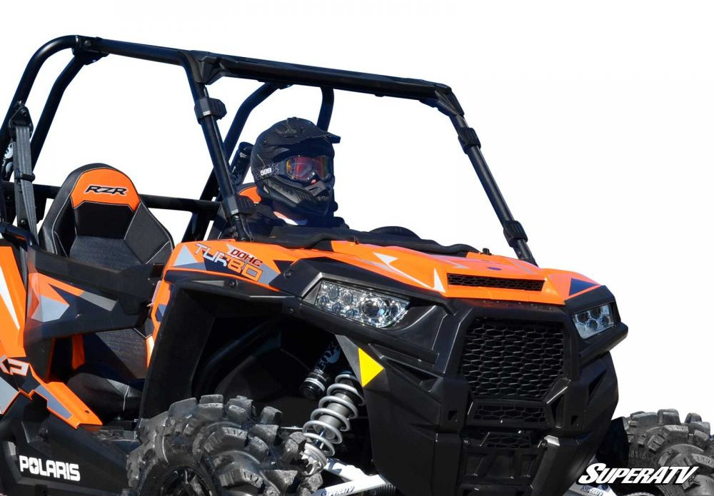 Scratch-Resistant Full Windshield - For 14-18 Polaris RZR XP 1000 - Click Image to Close