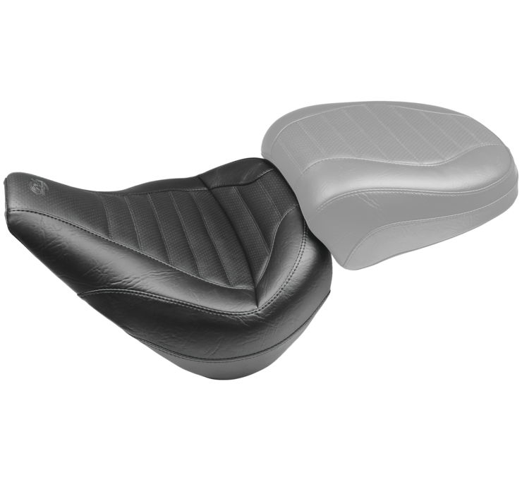 Tuck and Roll Vinyl Solo Seat - For 18-19 HD FXBR Softail Breakout - Click Image to Close