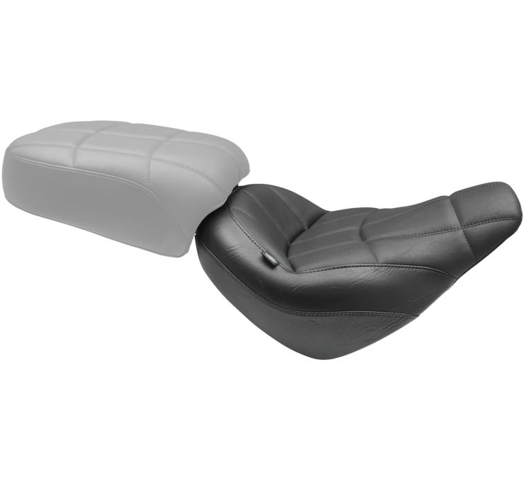 Cube Vinyl Solo Seat - For 18-20 HD FXBB Softail Street Bob - Click Image to Close