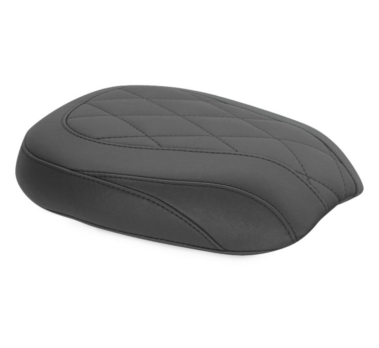 Tripper Diamond Wide Pillion Pad - For 12-17 Harley FLS 11-13 FXS - Click Image to Close