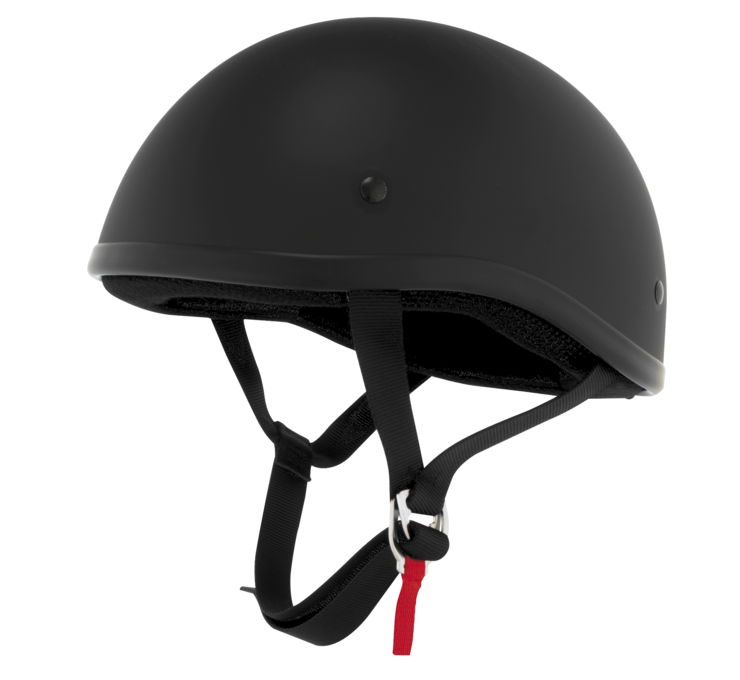 Skid Lid Original MC Helmet - Flat Black 2X-Large - Click Image to Close