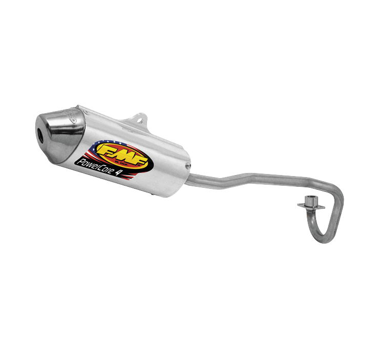 Mini PowerCore 4 Full Exhaust w/Spark Arrestor - For KLX110 & DRZ110 - Click Image to Close