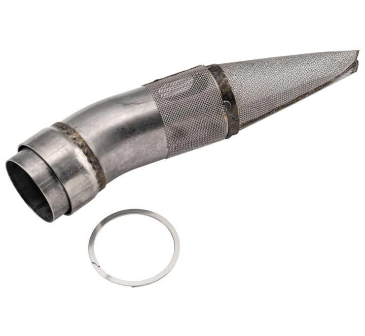 Spark Arrestor Insert w/ Snap-Ring - For 4.1 / 4.1 RCT - (~43mm Outlet) Mufflers - Click Image to Close