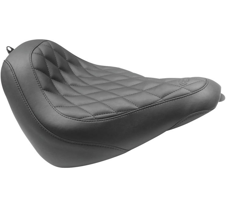 Tripper Diamond Wide Solo Seat - For 18-19 HD FXBB Street Bob - Click Image to Close