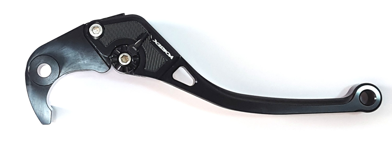 V3 2.0 Black Stock Length Brake Lever - For Honda CB CBR - Click Image to Close