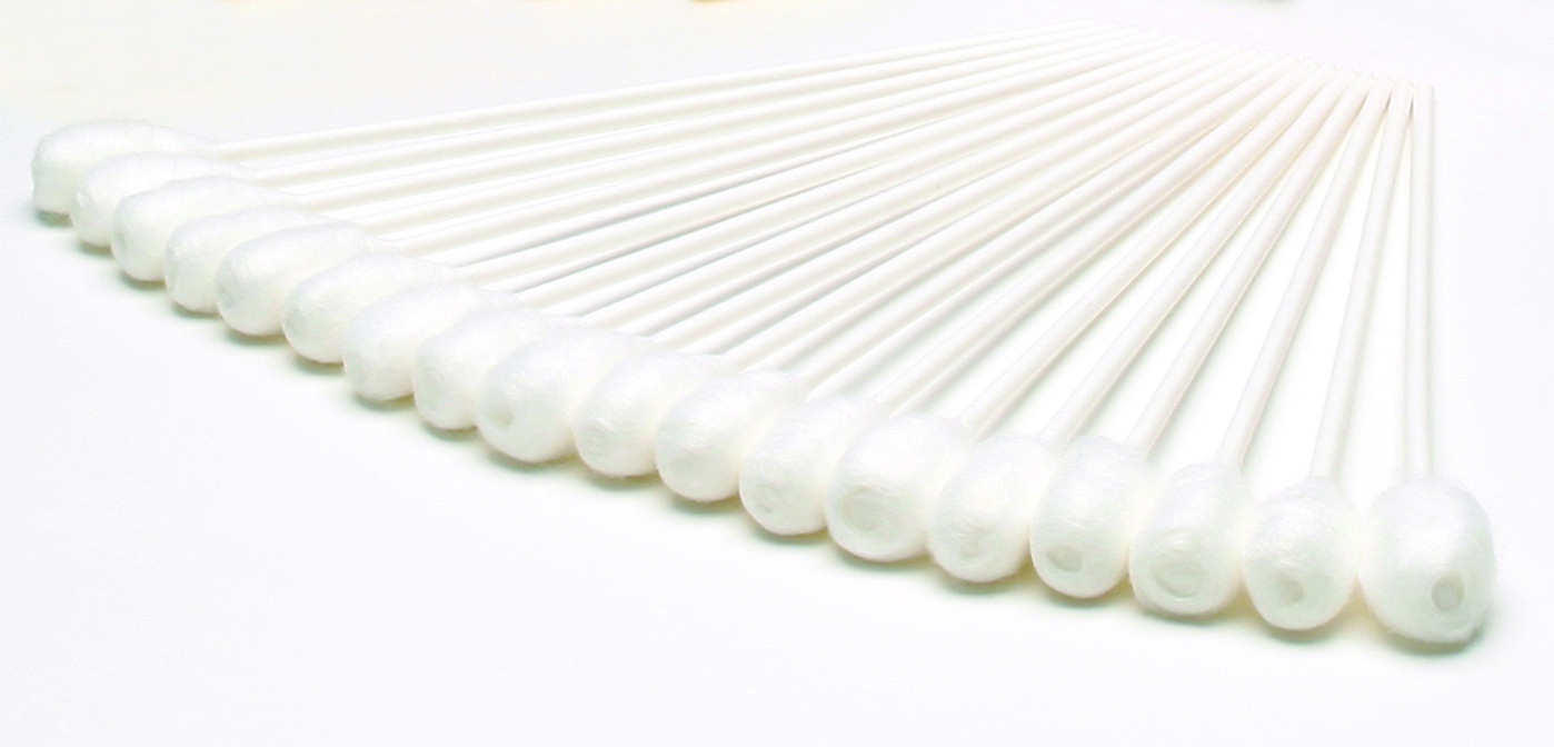 50 Pack of Detailing Swabs - USP Grade, bend 90 deg. - Click Image to Close