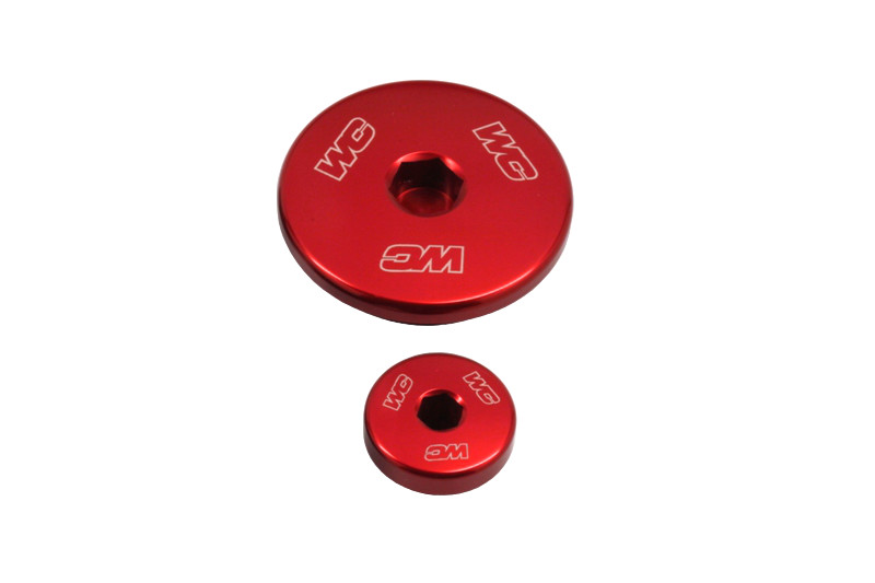 Engine Plug Kit Red - For 15-16 WR250F YZ250F 2016 WR450F - Click Image to Close