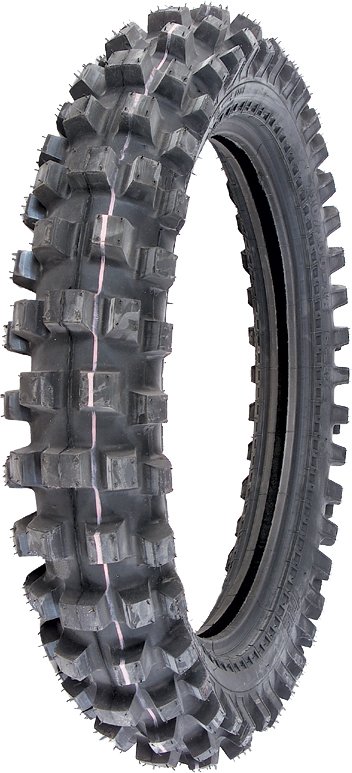 VE37 Hard Terrain 110/100-18 Rear Tire - Click Image to Close