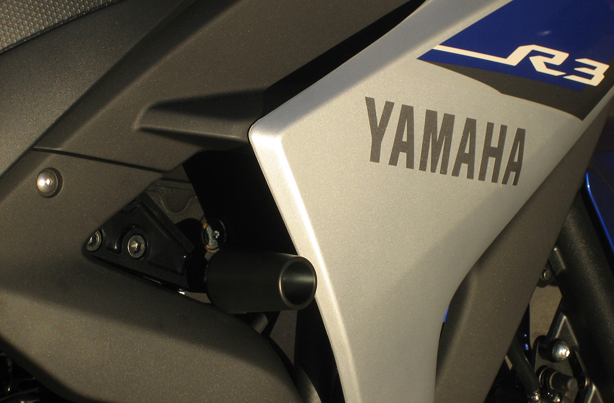 Yamaha R3 Frame Sliders - Click Image to Close