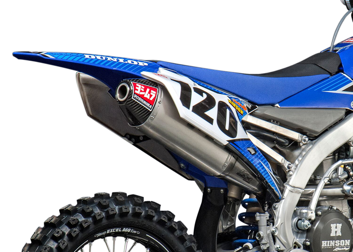 RS4 Aluminum Stainless Steel Full Exhaust - For 14-17 YZ450F & 16-18 YZ450FX/WR450F - Click Image to Close