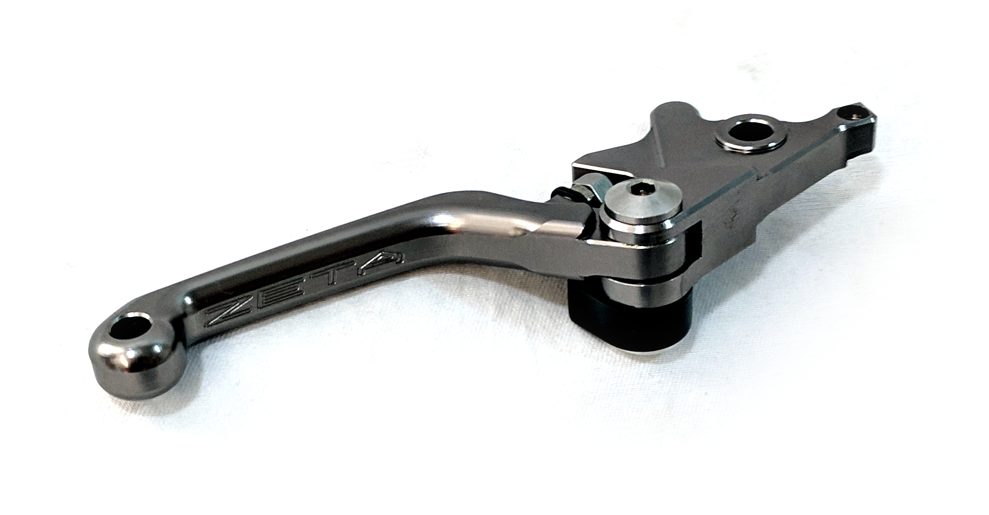 Pivot CP CNC Brake Lever - 3 Finger "Shorty" Length - For Suzuki DRZ400 - Click Image to Close