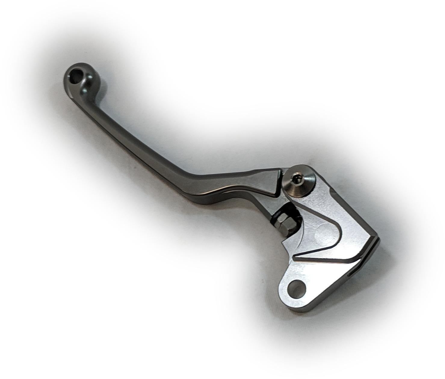 Pivot CP CNC Clutch Lever - 4 Finger Length - For 05+ WR250/450F & 08-15 KLX450R - Click Image to Close