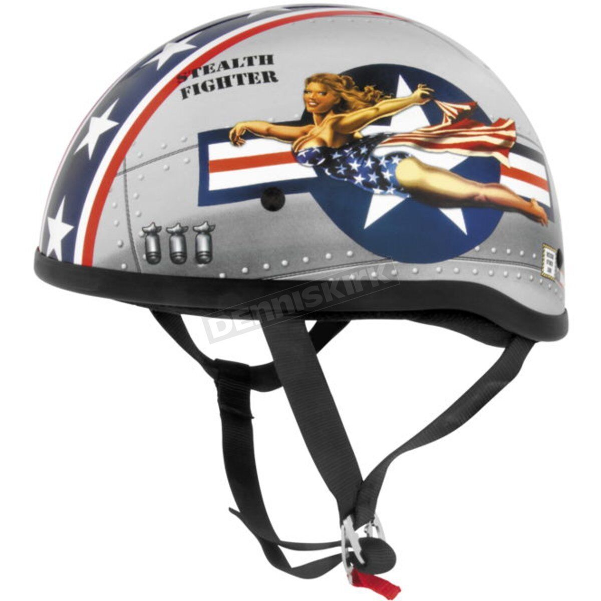 Bomber Pinup Original Helmet - XL - Click Image to Close