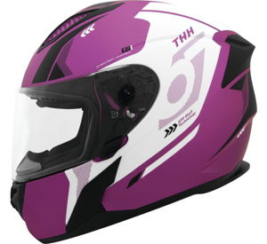 THH Helmets T810S Hayate Metpnkwht Lg