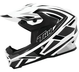 THH Helmets T-42 Bmx Acceler Blk/Wht Md