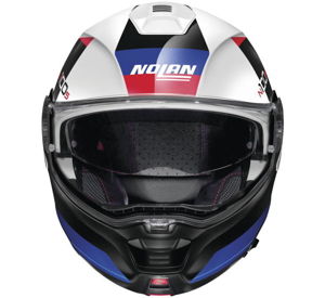 Nolan Helmets N100-5 Hilltop Mtlwhtblured Xl