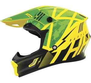 THH Helmets T710X Battle Grn/BlkYouth Small